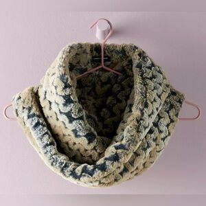 Anthropologie Remy Faux Fur Cowl Scarf